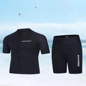 프리다이빙 수영복 반팔 잠수복 슈트 남성 여성 서핑