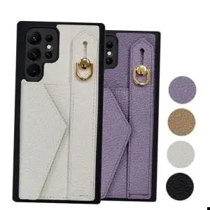 카드포켓케이스 갤럭시노트20 카드수납 가죽 범퍼 케이스 N981