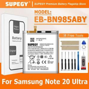 삼성 노트 20 울트라 배터리 + 도구용 새 4500mah EB-BN985aby