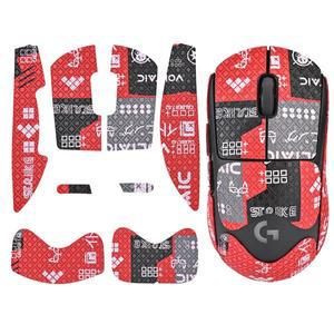 [호환품]로지텍 호환 G Pro X Superlight 2/GPW용 미끄럼 방지 땀 흡수 그립 테이프 그라데이션 풀 커버리