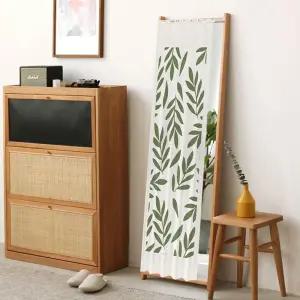 거울 가리개 커튼 세트 선반가리개 맞춤제작 30x20 붙이는레일