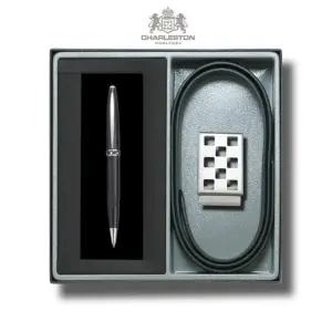 [룽스]정장용 볼펜 선물 고급 벨트 세트