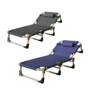 (가디언블루) 접이식침대 (+목베개) 간이간이침대 낮잠간이 병원간이 이동 접이 1인용간이 토퍼간이 소형