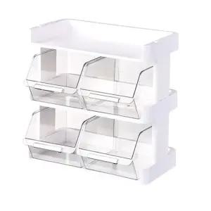 탕비실보관함 소품정리함 필기구 서랍 화장품보관함 3층 (WFKHZ8J)