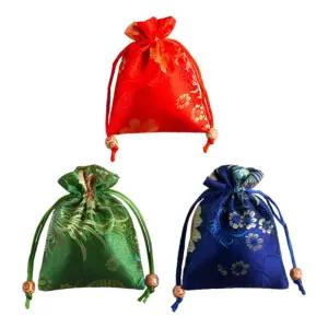 (별별창고) 전통 다복 비단 복주머니 외국인선물