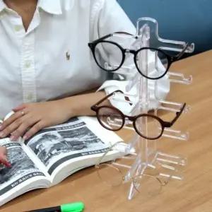 5단 투명 선글라스 안경거치대 모던 (WFKK5T1)