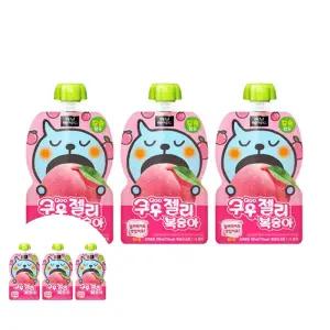젤리음료 쿠우젤리 복숭아 130파우치 10입