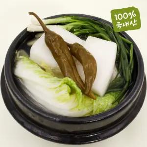 100% 올국산 프리미엄 동치미 3kg 물김치 당일제조 HACCP