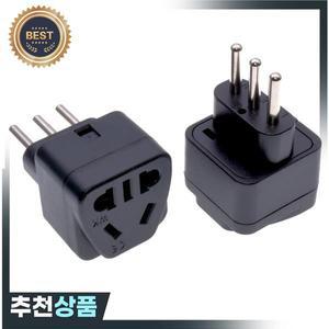 이탈리아 칠레 전원 플러그 어댑터 L 타입 여행용 미국 EU AU CN 리비아 시리아용 튀니지 우루과이