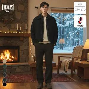 에버라스트 겨울 남성 기모 골지바지 코듀로이 일자핏팬츠 골덴(U)