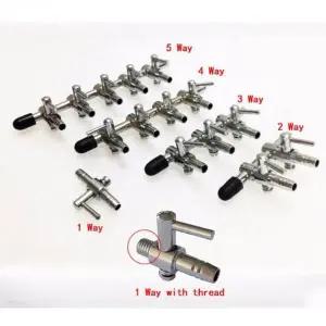 공기 분배기 스위치 수족관 밸브 펌프