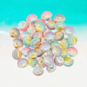 어항 꾸미기 미니 오로라 조개 수조 장식