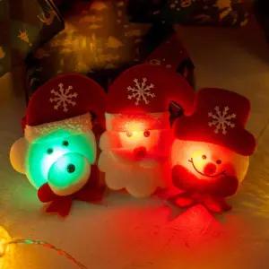 반짝반짝 부드러운착용감 크리스마스선물 LED 패브릭팔찌 축제 콘서트