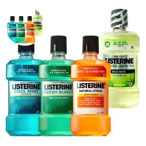 250ml 쿨민트 리스테린 버스트 시트러스 가그린