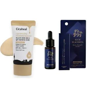 비비크림 21호 모공 커버 톤업 말 태반 70 프로 앰플