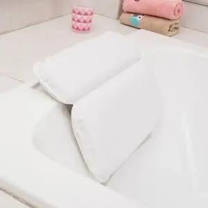 욕조용 에어 베개 탈부착 목 받침 쿠션 편안한 스파 필로우 반신욕 전용 (WFKLOE0)