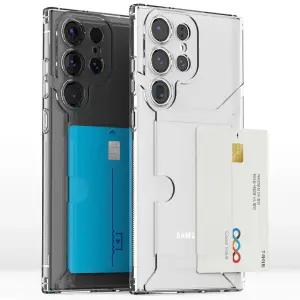 삼성전자 갤럭시 S26 S25 S24 S23 울트라 플러스 FE/고급/카드/슬라이드 수납형/수납/지갑/지갑형/변색방지/투명/클리어/렌즈 보호 풀커버형/정품 범퍼 초슬림 추천/아머/케이스