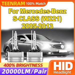 메르세데스-벤츠 S-CLASS (W221) 2005-2010 2011 용 HID 제논 헤드램프 전구, 캔버스 LED 헤드라이트, 35W,