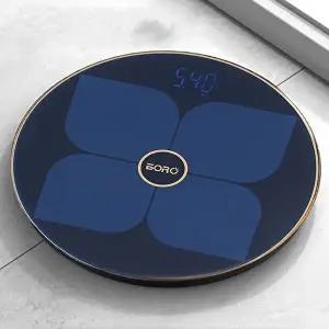 고품질 클로버 디지털 체중계 LED체중계 털무체중계 A4용지 전자저울 온습도계 앳플리체중계 WFHW1UG