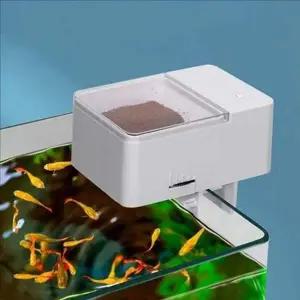자동 급여기 사료 분배기 수족관 물고기 먹이 주는 기계 무소음