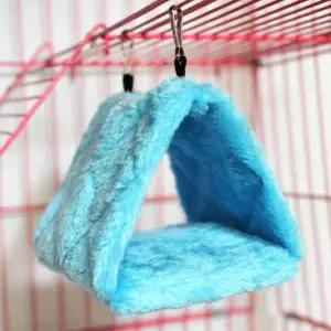 앵무새 동지 겨울 보온 은신처 소형 소프트