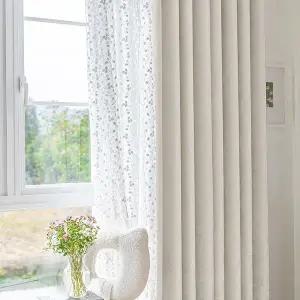 [지나송] 세이지 암막커튼+코디커튼+커튼봉 중형