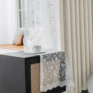 [지나송] 브리아나 암막커튼+코디커튼+커튼봉 중형