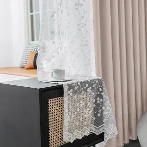 [지나송] 브리아나 암막커튼+코디커튼+커튼봉 대형