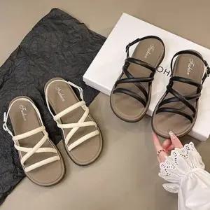 캐쥬얼 정장 데일리 플랫샌들 2993 슬리퍼 비치슬리퍼 여행 일상 여름 신발 슈즈