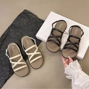 캐쥬얼 데일리 플랫 샌들 여름