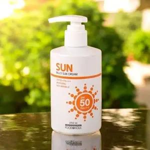 선케어 펌프형 선크림 얼굴과 바디 겸용 자외선-WFHZIZL