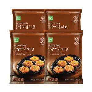 [사옹원] 부침명장 바삭하게 부쳐낸 한입 아삭김치전 510g 4개