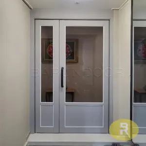 46번 비대칭양개스윙중문 고시형 라이트그레이 브론즈강화유리