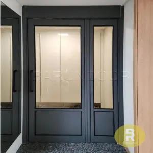 62번 폴딩스윙중문 고시형 진그레이 브론즈강화유리