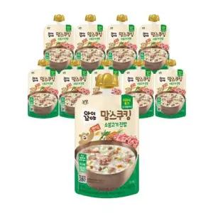 남양 맘스쿠킹 이유식 소불고기 진밥 (12개월) 10개