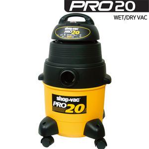 미국 샵백 건식/습식 겸용 20L 업소용 청소기 PRO-20