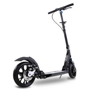 오르고 성인 두발 어린이 LED 접이식 수동 킥보드