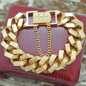 금사자 프리미엄 특급 도금 신형 스지+무광 팔각팔찌 18mm 도금팔찌