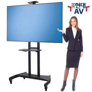 AVA1800 초대형 TV 이동형 스탠드, 최대 90인치 지원, 한글 설치 안내서