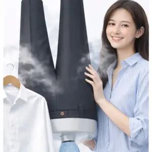 람작 이지원 다리미판 없는 열풍 다림기 상 하의 세트 의류 주름관리기 건조 셔츠 바지 교복 에어다리미