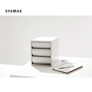 시스맥스 뉴트로 소품함 중형 3단