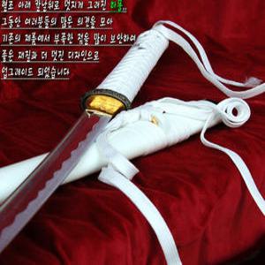 (비젼)SK007 수백도 일본도 가검 중량검 강철검 미술도검 진가검 목검 도검 코등이 다마스커스 카타나