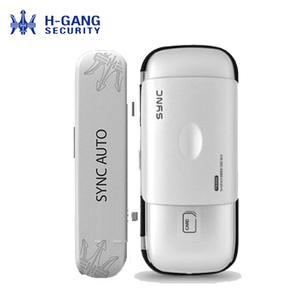 혜강씨큐리티 AUTO-TG330 클립형 양문형 카드키2개  유리문도어락 유리도어록 강화도어번호키 상가문도어