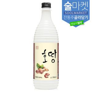 [품질보장]배혜정도가농업법인 호땅 6도 750ml 호도 땅콩 막걸리형 전통주