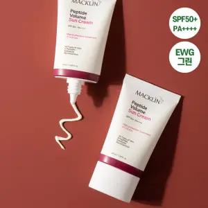 맥클린 펩타이드 온가족 마일드 선크림 50ml+50ml