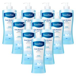 바세린 데일리 모이스처 로션 450ml x 10개 대용량 고보습 영양 바디 밀크 크림