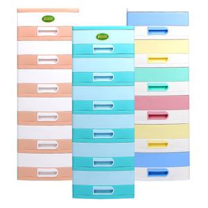 허니문 실버 6단서랍장 플라스틱서랍장 수납장 정리함 사물함