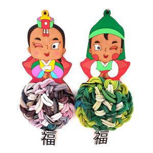 양말목 복주머니 set/양말목 공예/집콕/만들기/직조틀