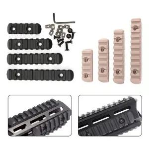 m-lok rail 20mm 레일셋트 4pcs 엠락 레일마운트