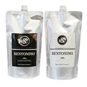 우신 알앤비 벤토니모 헤어칼라 크림 500g 새치염색 멋내기
